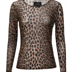 Liberté LIBERTÉ dame bluse MESH - LUX LEO BORDEAUX HEART Outlet