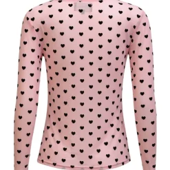 Liberté LIBERTÉ dame bluse MESH - ROSE BLACK FLOCK HEART Online
