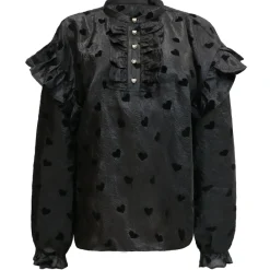 Liberté LIBERTÉ dame bluse TIA - BLACK HEART Sale