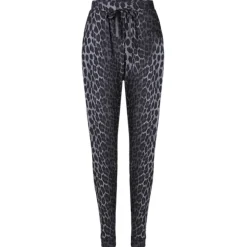 Liberté dame bukser ALMA FLEECE 9350 - DARK GREY LEO Clearance