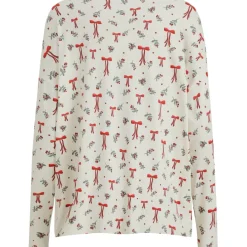 Liberté dame top ALMA - 9504 - RED BOW CREME Clearance