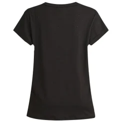 Liberté dame t-shirt 9581 ALMA - BLACK BLACK SIMILI New