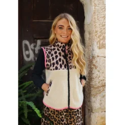 Liberté LIBERTÉ dame vest TEDDY 22173 - BIG LUX LEO Clearance