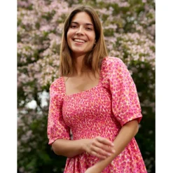 Liberté kjole gro - Pink Flower Discount