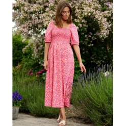 Liberté kjole gro - Pink Flower Discount