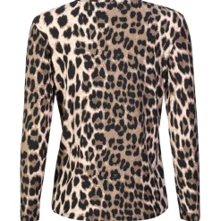 Liberté LIBERTE dame bluse ALMA TWIST - BIG LUX LEO FOSSIL Clearance