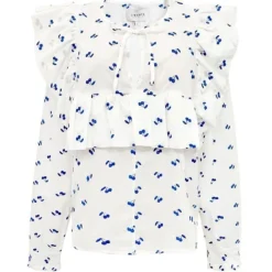 Liberté LIBERTE dame bluse HEATHER 22165 - WHITE BLUE CHERRY