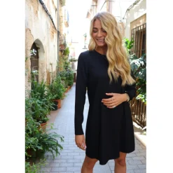 Liberté LIBERTE dame kjole WINNIE - Black Clearance