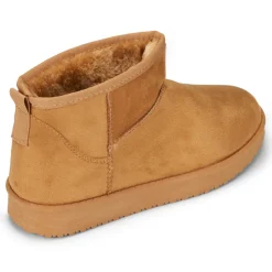 SHOES Lillie dame bamsestøvler WD148 - Camel Outlet