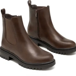 SHOES Linnea dame støvler 9268 - Brown Discount