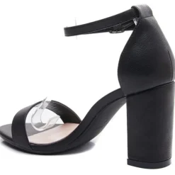 SHOES Lis dame plateau P-6398-1 - Black Discount