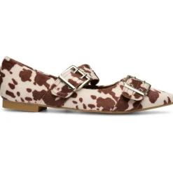 SHOES Livia dame ballerina sko 9725 - Cow Hot