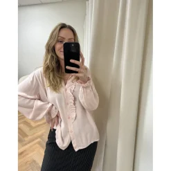 LULULIA dame bluse LuEllen 5897 - Rosa Outlet