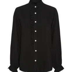 LULULIA dame bluse LuEllen 5897 - Black Outlet