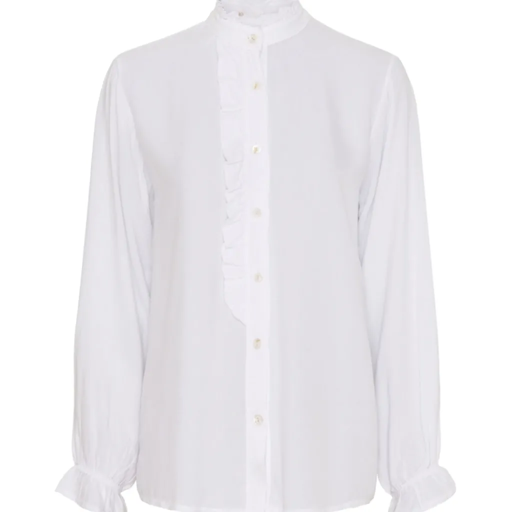 LULULIA dame bluse LuEllen 5897 - White Sale