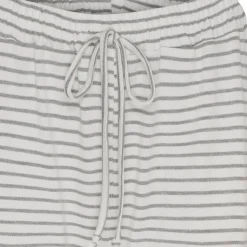 LULULIA Dame Bukser LuChloe 62671 - Light Grey/White Sale