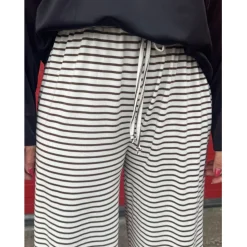 LULULIA Dame Bukser LuChloe 62671 - Noce/White Discount