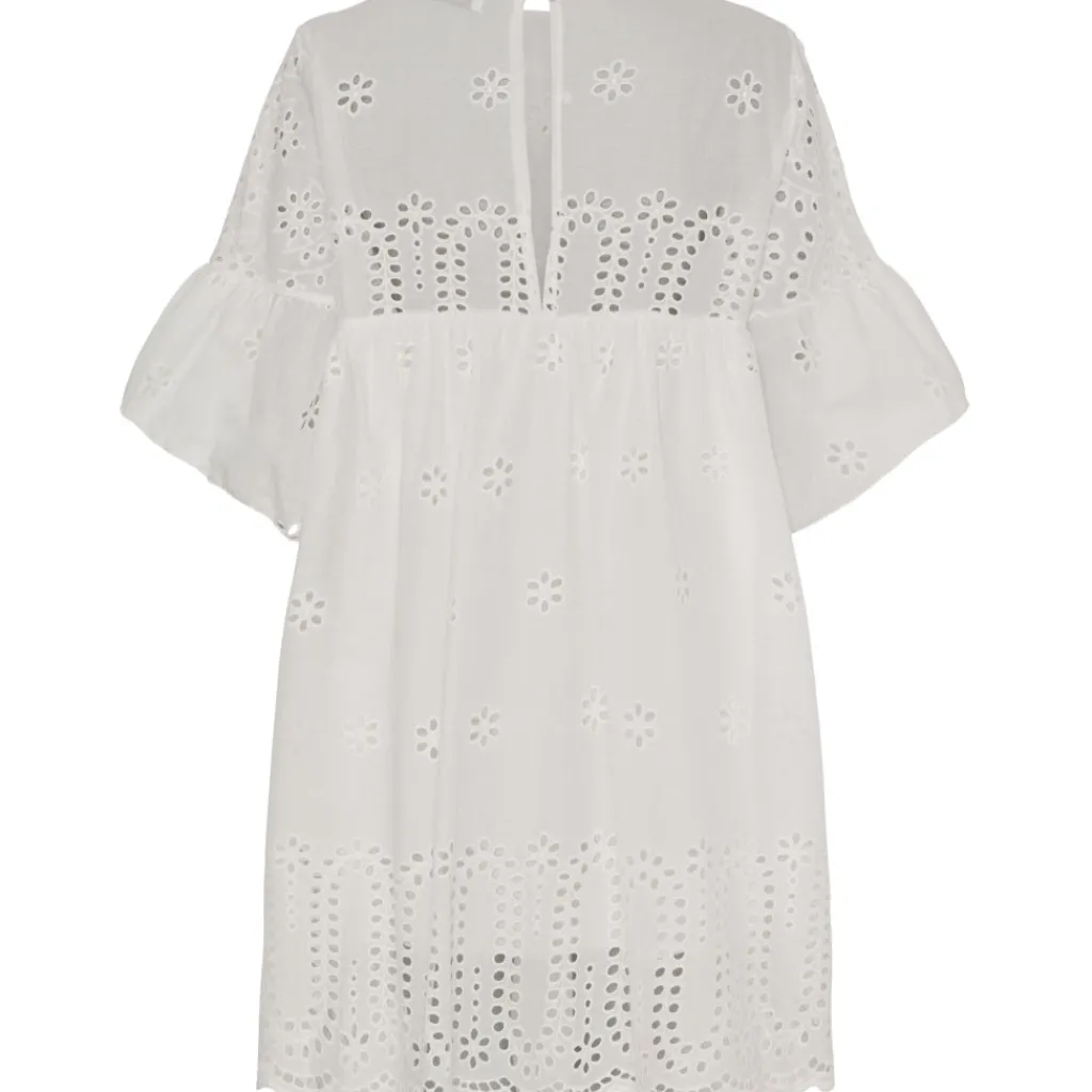 LULULIA Dame Kjole LuIngrid 1998 - White Clearance