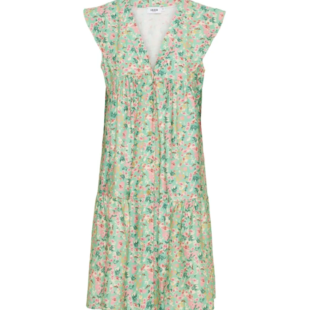 LULULIA Dame Kjole LuMonica 7124 - Aqua6632tpf Best