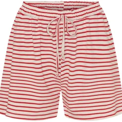 LULULIA Dame Shorts LUSELMA 62781 - Red/White Clearance