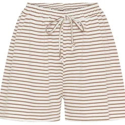 LULULIA Dame Shorts LUSELMA 62781 - Noce/White Outlet