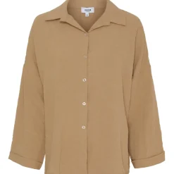 LULULIA Dame Skjorte LuAnna 2002 - Camello Sale