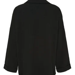 LULULIA Dame Skjorte LuAnna 2002 - Black Outlet