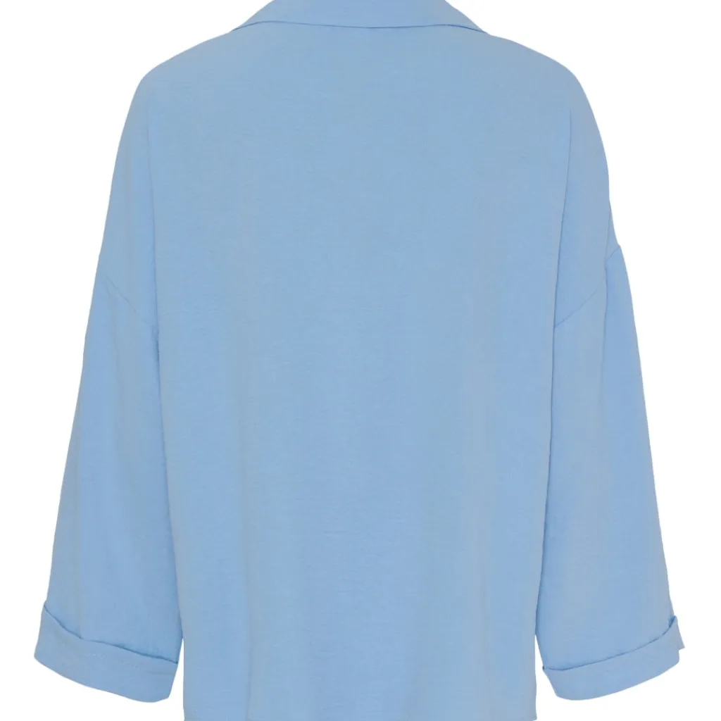 LULULIA Dame Skjorte LuAnna 2002 - Celeste Discount