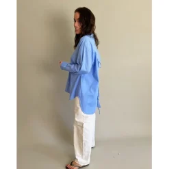 LULULIA Dame Skjorte LuVanessa 7178 - Celeste Online