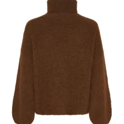 LULULIA Dame Strik LuBenedikte 8171 - DarkBrown9509 Online