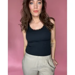 LULULIA Dame Top Luloa 2499 - Black New