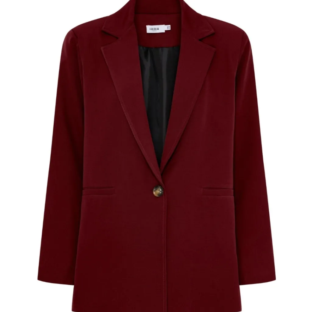 LULULIA Gia dame blazer 6120-0 - Bordeaux