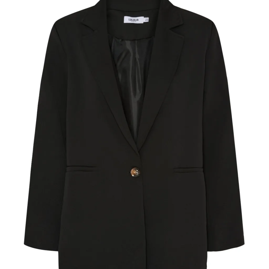 LULULIA Gia dame blazer 6120-0 - Black New