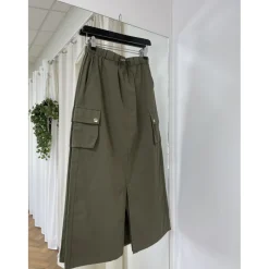 LULULIA Studio dame cargo nederdel Lula - Green Sale