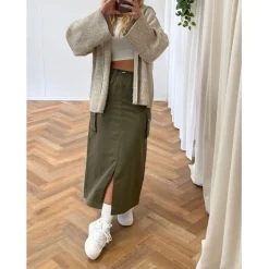 LULULIA Studio dame cargo nederdel Lula - Green Sale