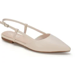 SHOES Maelle dame slingback ballerina sko BS-8 - Beige