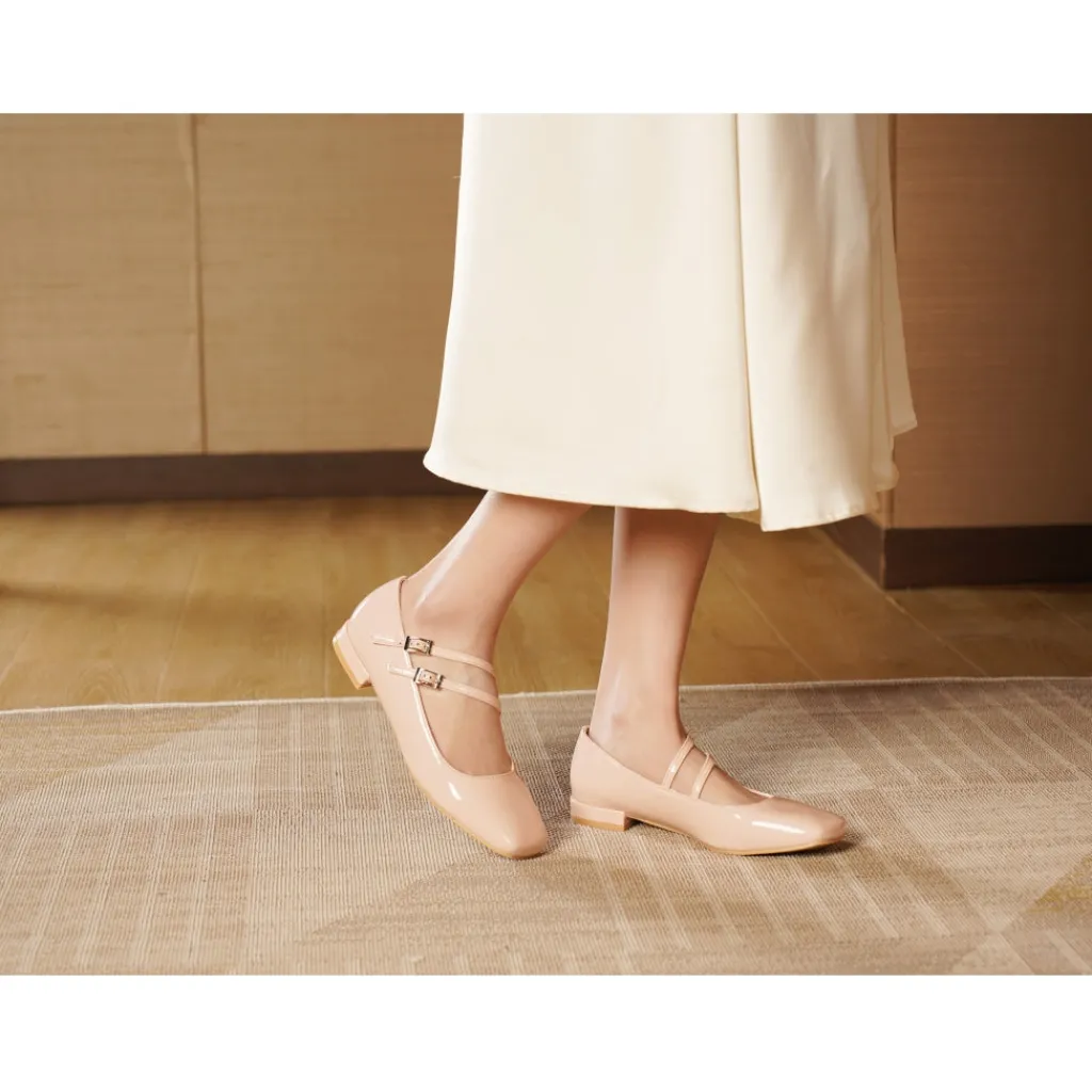 SHOES Mai dame ballerinasko 77-486 - Pink Sale