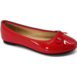 SHOES Malusine dame ballerina 9988-75 - Red Clearance