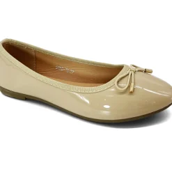 SHOES Malusine dame ballerina 9988-75 - Beige Discount