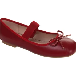 SHOES Marina dame ballerinasko 8149 - Red Sale