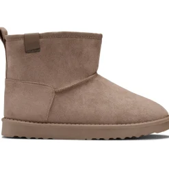 SHOES Marta Du Chateau Adel Dame bamsestøvler 8623 - Taupe Clearance