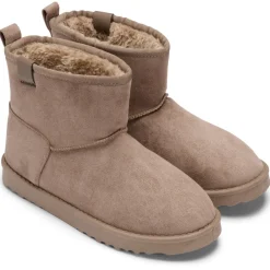 SHOES Marta Du Chateau Adel Dame bamsestøvler 8623 - Taupe Clearance