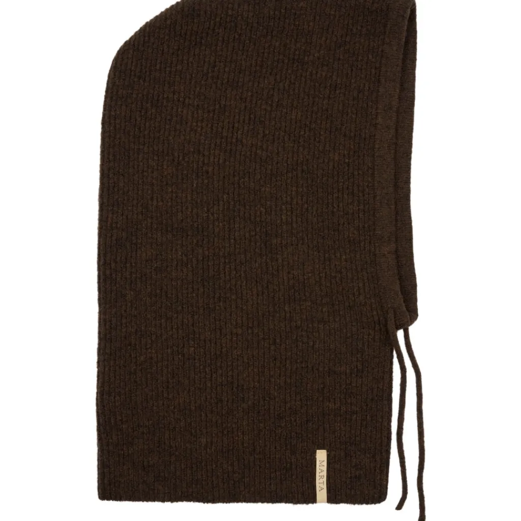 MARTA DU CHATEAU dame balaclava MdcFiluca FMHK6480 - Dark Brown Best