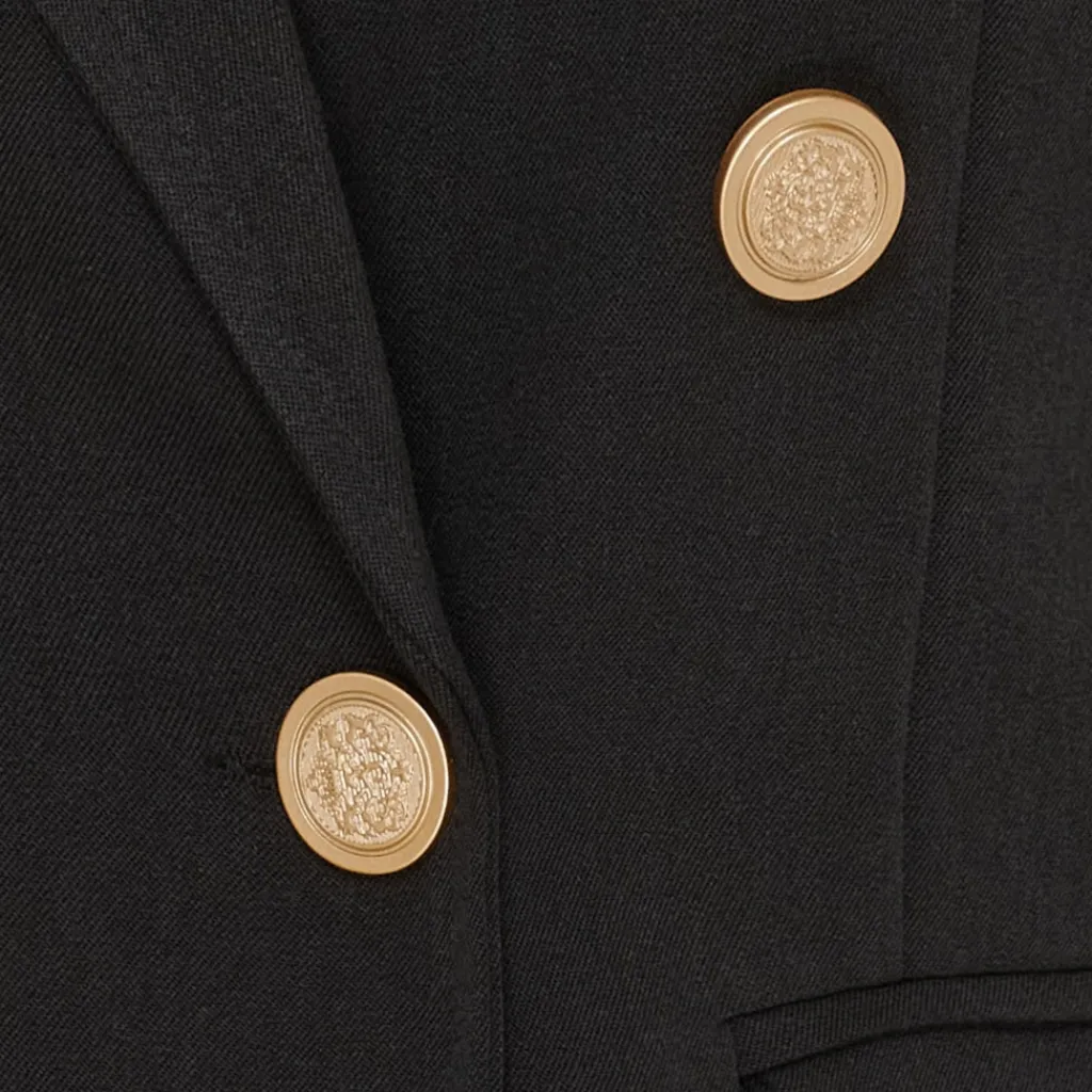 MARTA DU CHATEAU dame blazer MdcTopaz 2518109 - Black1 Clearance