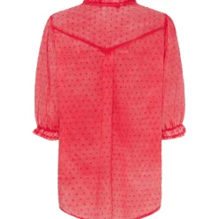 MARTA DU CHATEAU dame bluse 1471 - Rosso4539 Best