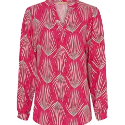 MARTA DU CHATEAU dame bluse MdcAstrid 8128 - Fuxia252Ad6 Sale