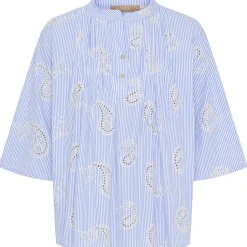 MARTA DU CHATEAU dame bluse MdcTilda 258293 - Celeste