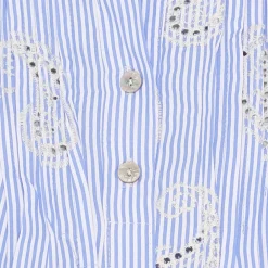 MARTA DU CHATEAU dame bluse MdcTilda 258293 - Celeste