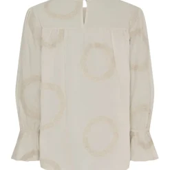 MARTA DU CHATEAU dame bluse MdcVinter - Sabbia Sale