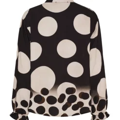 MARTA DU CHATEAU dame bluse MdcAspen 7704 - NeroEZ552DB New